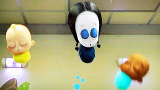 Juggling Babies Scene  THE ADDAMS FAMILY 2 2021 Movie CLIP HD [upl. by Rozina]