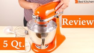 KitchenAid Artisan Series 5Quart Stand Mixer Review [upl. by Felise]