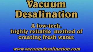 Vacuum Desalination [upl. by Niar755]