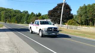 ALNWICK HALDIMAND FIRE CAR 2 RESPONDING [upl. by Creight690]