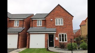 Keepmoat Homes  The Orchid  Mill farm Tibshelf Derbyshire by Showhomesonline [upl. by Saltzman]