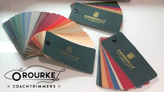 ORourke Coachtrimmers Visit Connolly Leather [upl. by Safko]