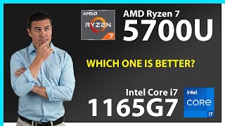 AMD Ryzen 7 5700U vs INTEL Core i7 1165G7 Technical Comparison [upl. by Winsor183]