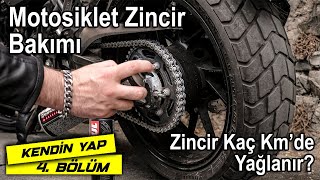 Motosiklet Zincir Bakımı ve Yağlama  Motosiklet Zinciri Kaç Kmde Yağlanır  by seckin surucu [upl. by Danit]