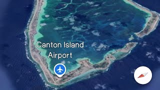 canton island airport WhyHalfofthisCountryLivesonOneTinyIslandBT khamar 475 [upl. by Aruon981]