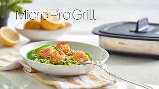 Tupperware  Crevettes grillées citronnées au Micro Pro Grill [upl. by Lewap222]