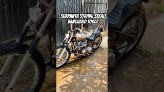 Chopper vanguard 700cc selesai suaranya syahdu pisan 🔥🔥custom chopper diesel vanguard [upl. by Adien]