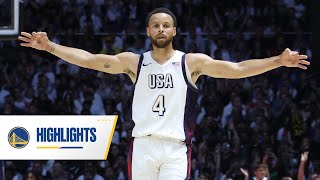 Stephen Curry HIGHLIGHTS vs Germany  USA Basketball [upl. by Sezen165]