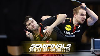 FULL MATCH  Dimitrij Ovtcharov vs Benedikt Duda  2024 European Championships Semifinals [upl. by Ennoid]