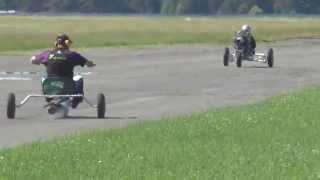 pulsejet vs turbine trike DOT2014 [upl. by Hoashis]