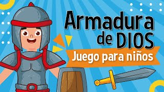 ARMADURA DE DIOS PARA NIÑOS 🛡️ JUEGO CON ENSEÑANZA  Interactiva 🧩 [upl. by Mathe667]