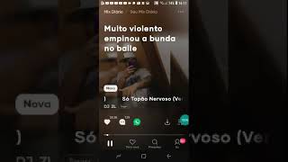 Música só Tapão nervoso versão BH NovA Música [upl. by Jacobah]