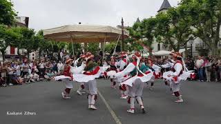 Duguna  Iruñeko dantzariak  Dantzari à Saint Jean de Luz  Danse des Rubans 01 [upl. by Ecnerewal]