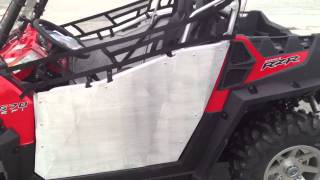 Polaris RZR Doors from Polaris Industries designed for RZR 570 RZR 800 RZR S 800 and RZR XP 900 [upl. by Myrle372]