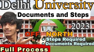 Full Process🔥DU Inter College Migration  Documents and Steps  Delhi University [upl. by Mosi802]