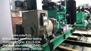 500KVA DIESEL GENERATOR TESTING [upl. by Jecoa465]