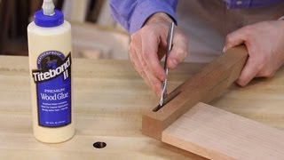 3 Steps to Great GlueUps Mortise and Tenon Joint [upl. by Nager80]