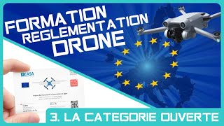 VOL EN CATEGORIE OUVERTE les règles à respecter Formation Réglementation Drone  Mise à jour 2024 [upl. by Rednaeel]