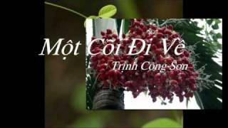 Một Cõi Đi Về Lyrics [upl. by Ardisj]