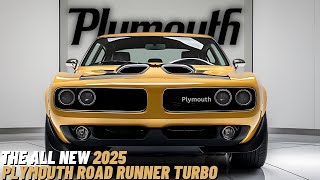 ITS BACK 2025 Plymouth Road Runner  OFFICIAL Reveal amp Details [upl. by Accissej]