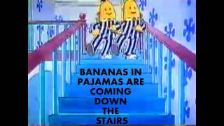 BANANAS IN PAJAMAS THEME amp LYRICS [upl. by Pierson]