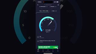 Giffgaff 5G speed test on iPhone16Pro [upl. by Nadnerb220]