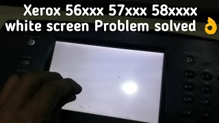 Xerox 57xxxx 5775 white screen problem solve with ram PC25300 [upl. by Donohue]