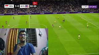 eFootball Pes 21 Gameplay  Indonesia U19 vs Malaysia U19  SEMIFINAL  Kejuaraan AFF U19 2024 [upl. by Tammi]