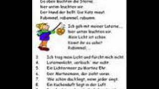 ich geh mit meiner laterne  kinderlieder [upl. by Temme]