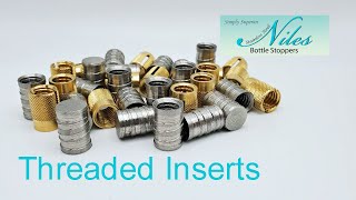 How To Install Threaded inserts [upl. by Bonnes]