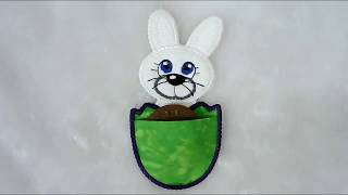 Easter Bunny Freebie With Pocket  By Kreative Kiwi [upl. by Ardnuhsed]