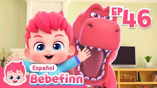 🦖¡Roar Tiranosaurio Rex el Mejor Cazador  EP46  Canciones Infantiles  Bebefinn en español [upl. by Oriana888]