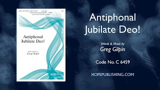 Antiphonal Jubilate Deo  Greg Gilpin [upl. by Dlawso]