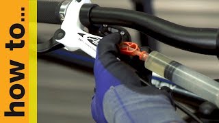 How To Bleed Disc Brakes  Halfords UK [upl. by Omora143]