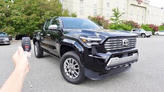 2024 Toyota Tacoma Limited iForce Max Start Up Walkaround Test Drive and Review [upl. by Rabiah542]