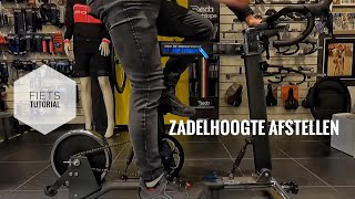 Zo bepaal je de juiste ZADELHOOGTE op de fiets 🦵🏼 Fietshouding 2 [upl. by Orvan413]