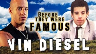 VIN DIESEL  Before They Were Famous [upl. by Nannahs727]