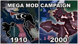 HOI4 Ottoman Empire Mega Mod Campaign 19102004 Great War Redux Kaiserreich Novum Vexillum [upl. by Anegroeg]