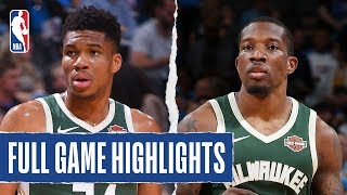 BUCKS at THUNDER  FULL GAME HIGHLIGHTS  November 10 2019 [upl. by Hsirap]