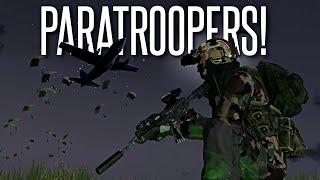 Stealth Paradropping Behind Enemy Lines  Arma 3 Milsim Operation [upl. by Osher]