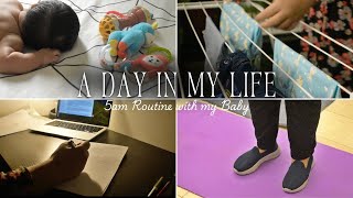 My 5am Routine with my Baby  A Day in My Life  Momtastic by Shamsheera [upl. by Disraeli505]