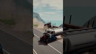 shorts TEST ADELANTAR OVERTAKING 2  smashforcrash  BeamNG [upl. by Annairba]