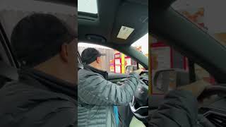 Drive through turkey at Popeyes shorts popeyesturkey popeyes thanksgiving [upl. by Inttirb361]