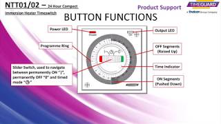 24Hour Compact Immersion Heater Timeswitch NTT0102 [upl. by Conrado484]