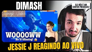 JESSIE J SE SURPREENDE COM DIMASH CANTANDO  ANÁLISE VOCAL [upl. by Kcirneh]