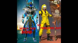 bgmi💀 vs freefire🤡 shorts gaming games pubgmobile freefire [upl. by Buskus]