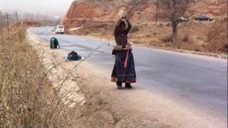 Tibetan Buddhist Prostration [upl. by Lletnom996]