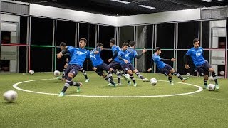 Footbonaut  HighTech Training bei der TSG Hoffenheim [upl. by Adav]