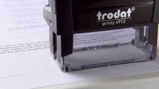 Trodat  Printy 4912 features [upl. by Poock545]