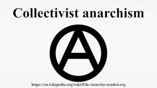 Collectivist anarchism [upl. by Bernarr]